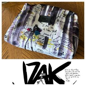 IZAK "I'm in a NY Mood" Cosmetics Bag